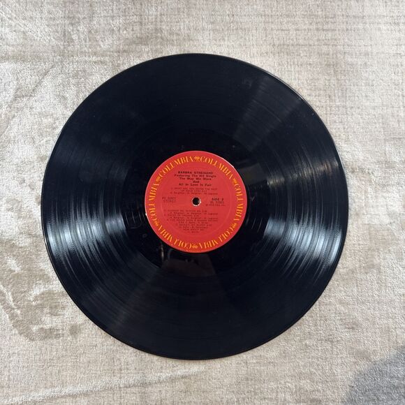 Barbra Streisand The Way We Were 1974 Vinyl - Tested Sounds Great - Picture 6 of 7